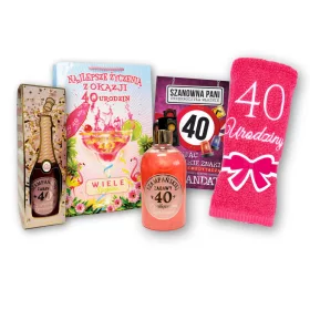    Ein lustiges Geschenk zum 40. Geburtstag für eine Freundin, ein Mitbringsel zum 40. Geburtstag