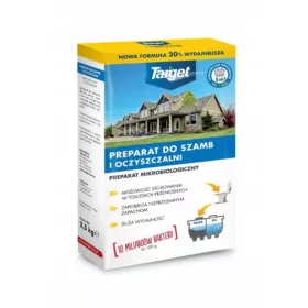  Vorbereitung der Klärgrube mit Zielpulver