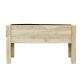  Blumentopf von TORO 120 cm x 33 x 60 cm, Naturholz