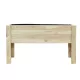  Blumentopf von TORO 90 cm x 33 x 60 cm Naturholz
