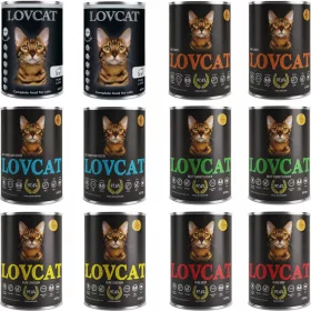  LOVCAT Nassfutter Truthahn 0,4 kg