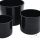 Töpfe und Pflanzgefäße für den Außenbereich und den Garten Griebling Blumentopf 20 cm x 24 x 20 cm Durchmesser 24 cm Keramik schwarz