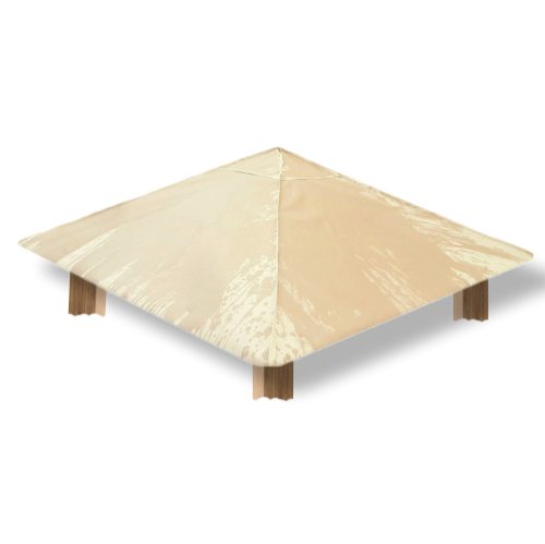 Gartenpavillon, Zelte - Sportpavillon aus Stahl und Kunststoff, 2,97 x 2,97 x 1 m