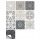 SELBSTKLEBENDE PATCHWORK-PLATTEN-PVC-FLIESEN SET MIT 10 STÜCK 20x20cm