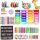  GROSSES SLIME-KIT ZUR HERSTELLUNG VON SCHLAMPEN XXL - 128in1 + PLASTICINE FOAM POLYMER CLAY SENSO 12 k