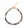  Armband Naturstein farbiger Turmalin 3mm Silber 925 24K