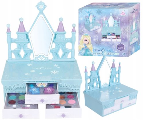  XXL-BOX NAGELKOSMETIK-MAKE-UP MAKE-UP-SET FÜR PRINCESS CASTLE