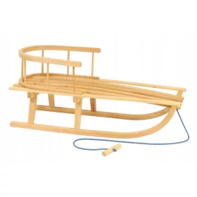  Traditioneller Peewit-Koda-Holzschlitten