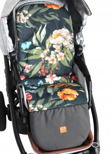  Kinderwageneinlage für Blumenkinderwagen, wasserdichte Fußstütze Emma XL, 90 cm