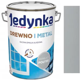  Öl-Phtal-Farbe für Holz Jedynka 5 l ASH BLUE glänzend