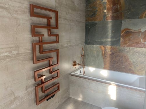  Snake Design Wasserbadheizkörper 910 W 550 x 1430 mm Weiß, Braun, Chrom, Schwarz, Rot, Messing, Blau, Grau, Gold