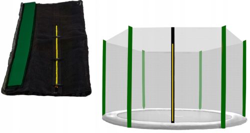 Trampolinnetz K12269 Aga 250 cm, schwarz