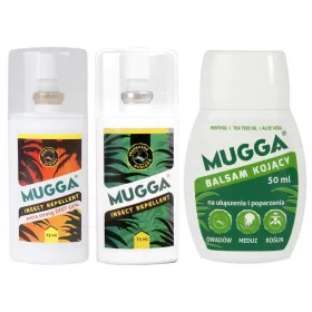    Sprühgerät, Aerosol gegen Zecken, Mücken, Fliegen Mugga 200 ml