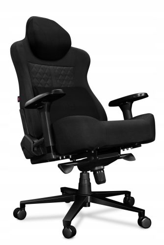  YUMISU 2052 Büro-Gamingstuhl aus magnetischem Stoff in Schwarz