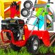 Motorhacken. Favorit Rototiller 48 cm 4780 W 6,5 PS