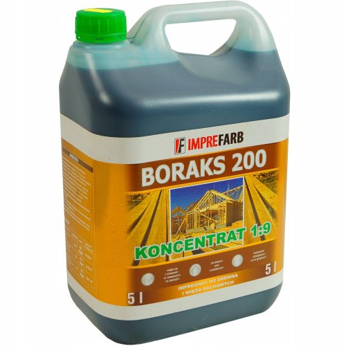Farbe für Strukturholz Borax 200 Grün 5L