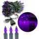  WEIHNACHTSBAUMLICHTER, LILA ICILS, 140 GLÜHBIRNEN LUNA ART