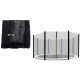 Aga 275OS8 Trampolinnetz, schwarz, 270-275 cm