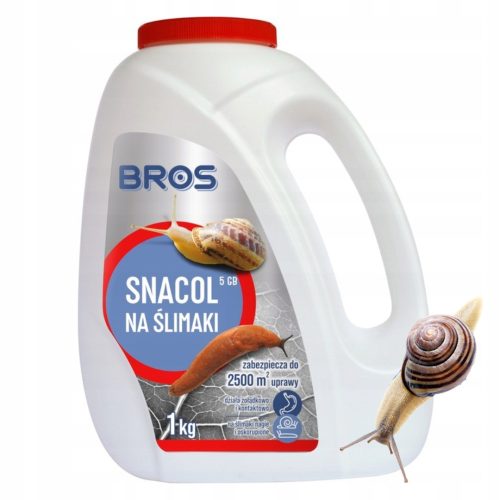 Pflanzenschutzmittel Bros Snacol Schneckengift 5GB 1 kg