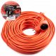 Midori Onex Gartenverlängerungskabel 20 m, 1 Stk. Steckdosen, orange