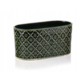  Deckel 15 cm, Keramik, Grüntöne