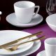 Abendessenservice Lubiana BOSS Frühstücks- und Kaffeeservice, WEISS, 18-tlg.