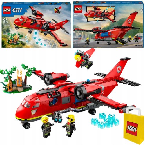  60413 FEUERWEHRFLUGZEUG + VP-Papiertüte LEGO 6315792 Mittel