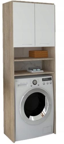 BADEZIMMERSCHRANK ÜBER DEM SONOMA-REGAL DER WASCHMASCHINE