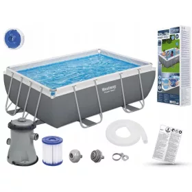 Bestway rechteckiger Rahmenpool 282 x 196 cm