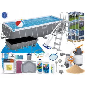 Bestway rechteckiger Rahmenpool 640 x 274 cm