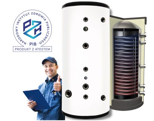 Wärmepumpenkessel mit Tech-System-200-l-Wärmetauscher