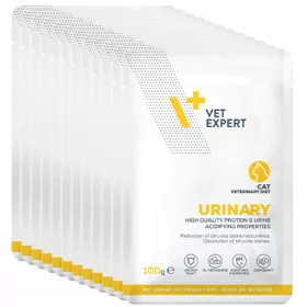    VET EXPERT URINARY CAT 100g Beutel - Veterinär-Nassfutter für Katzen