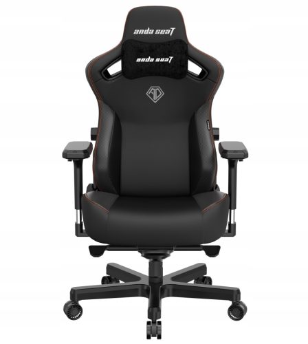  Anda Seat Kaiser 3 Gaming-Stuhl, schwarzes Öko-Leder