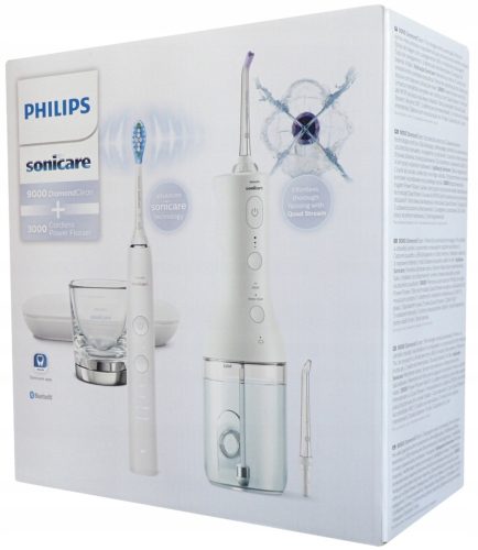  Philips Sonicare DiamondClean 9000 Set, Zahnbürste + Munddusche