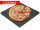 Backbleche und -formen Backstein Pizzabrotofenstein 35 x 35 cm