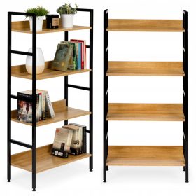    BÜCHERREGAL MIT 3 REGALEN LOFT-NACHTSCHRANK FÜR DAS WOHNZIMMER