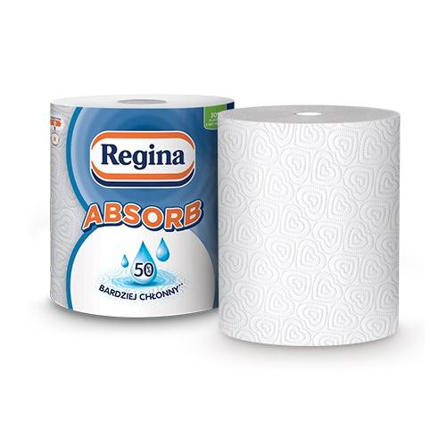  Regina Absorb Papiertuch, 3 Lagen, weiß