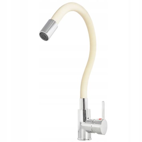 Maibang FLEX bodenstehender Küchenarmatur, Beige, Silber
