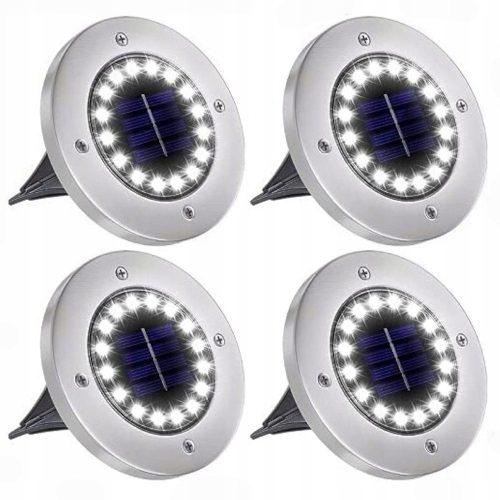  Steck-Solarlampe Jumi silber 13 cm 4 Stk.