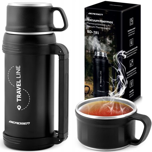  Berdsen Thermoskanne 378100 1,5 l schwarz