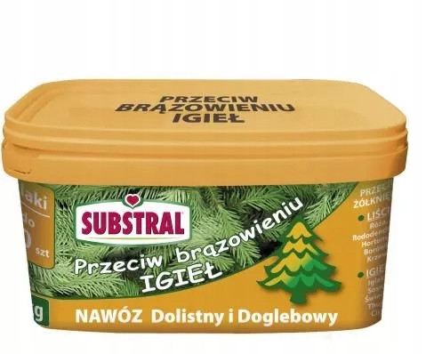  Substraldünger für Nadelbäume gegen Nadelbräunung, 5 kg Granulat