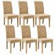 Stuhlbezug GALAXIA Stuhlbezug, beige