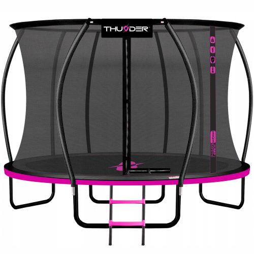 Trampoline - THUNDER INSIDE ULTRA 14FT PINK GARDEN Trampolin