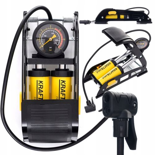  Kraft&Dele KD11824 Standpumpe schwarz