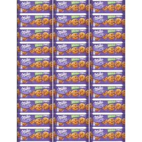  Milka Pieguski Choco Cookies mit Milchschokolade, Knusprige Kekse 135g x48