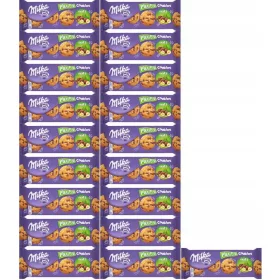   20x Milka Pieguski Choco Nut Haselnusskekse - 120g Packung mit knackig-süßem Geschmack