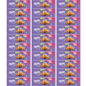   Milka Pieguski mit Rosinen – Exquisite Knusprige Kekse, 120g, 36 Packungen