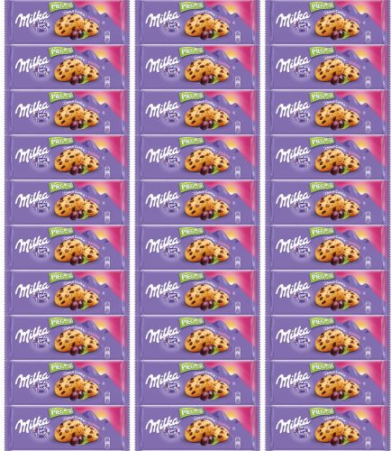 Milka Pieguski Raisins: Krümelige Rosinenkekse, 120 g x 60 Packungen