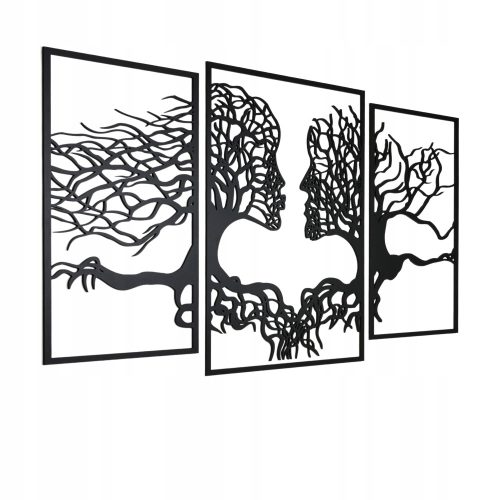 Bilder an der Wand Durchbrochene Malerei 3D Wanddekoration Baum 180x100cm 6mm Dicke