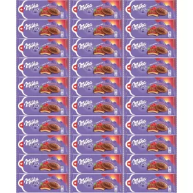   Milka Jaffa Kekse mit Himbeergelee und Alpenmilchschokolade, 147g x36